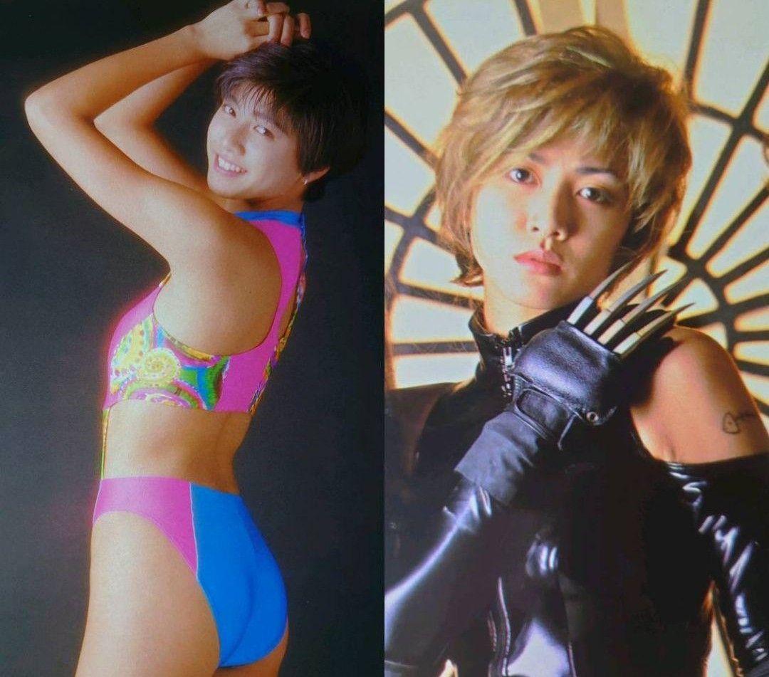 内田有紀　1993年〜1998年 大量　切り抜き　ファイル　2冊　120P