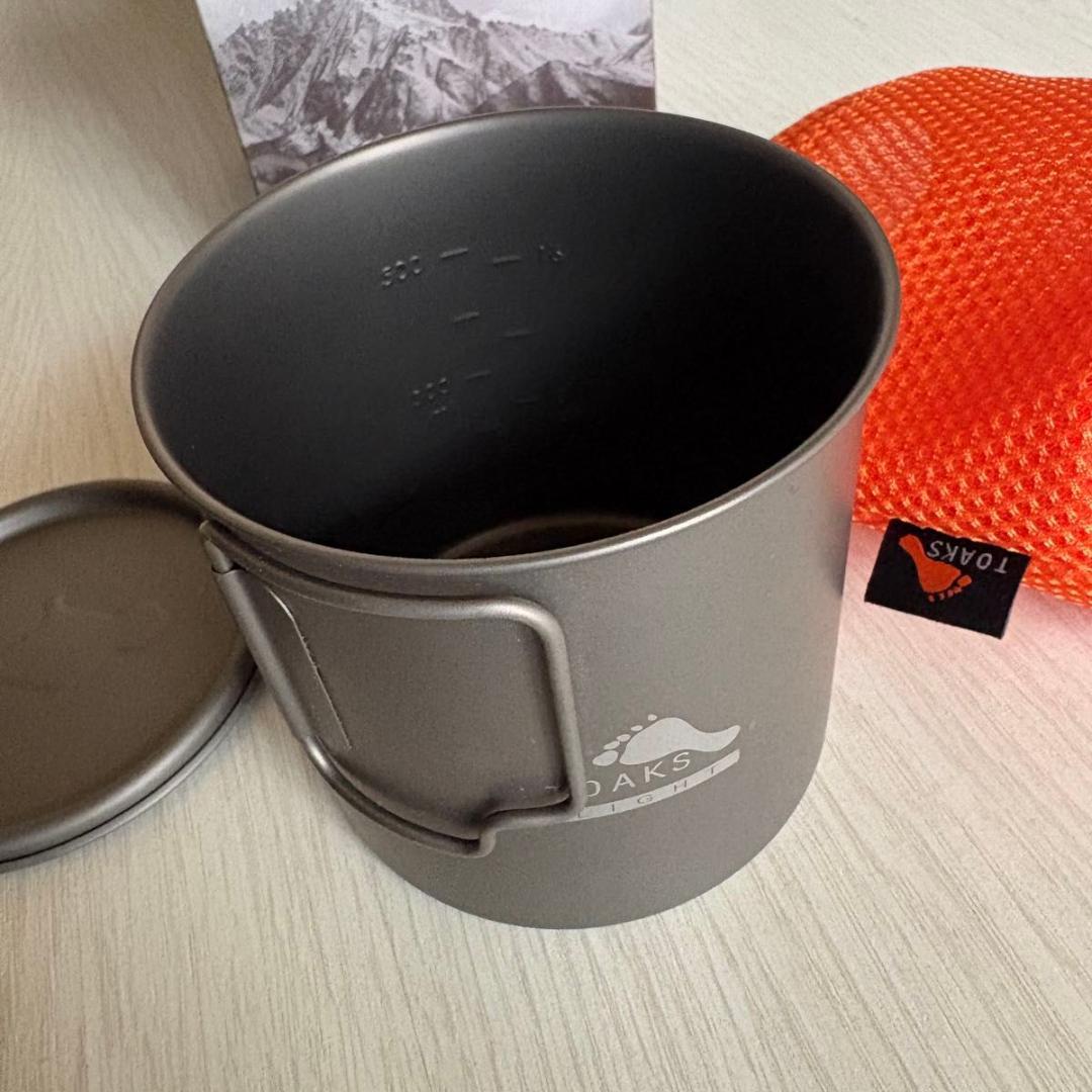 トークス（TOAKS）ライトチタニウム650mlポット