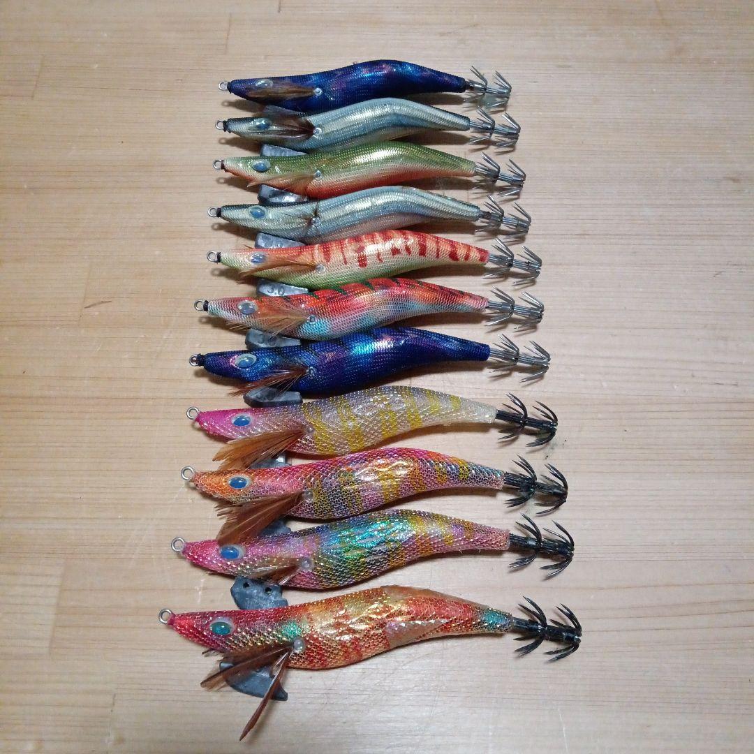 残り1組早い者勝ち　釣研　tsuriken 秋イカ　エギ　3.0号　11本