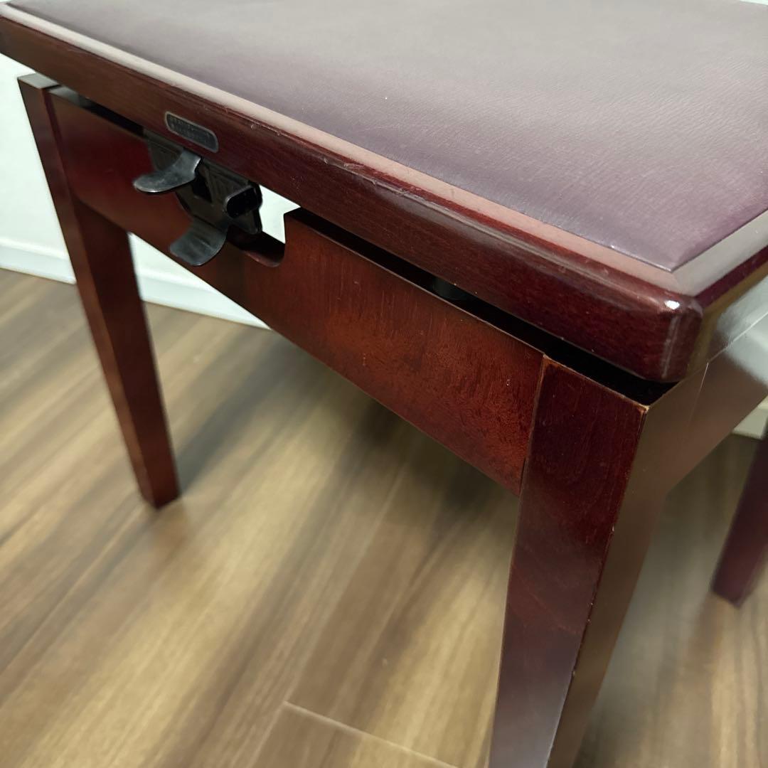 美品 ITO イトー ピアノ椅子 トムソン型 高低 希少 アンティーク レトロ