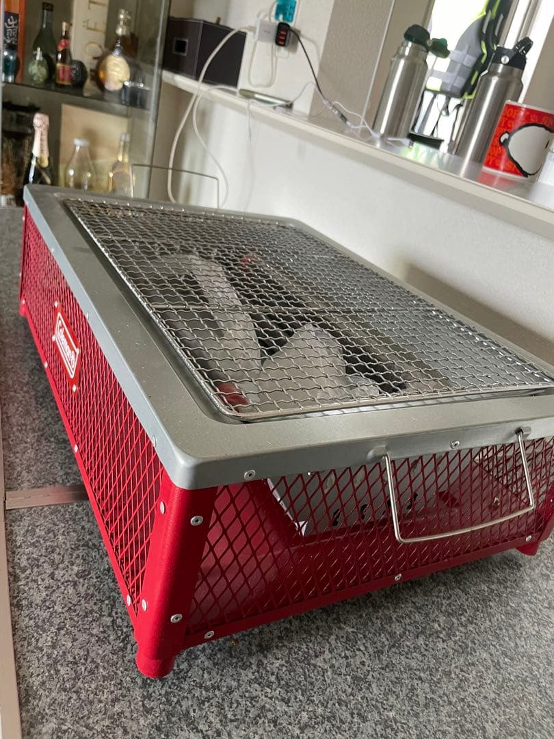 Coleman コールマン　クールステージ　ツーウェイグリルプラス（レッド）