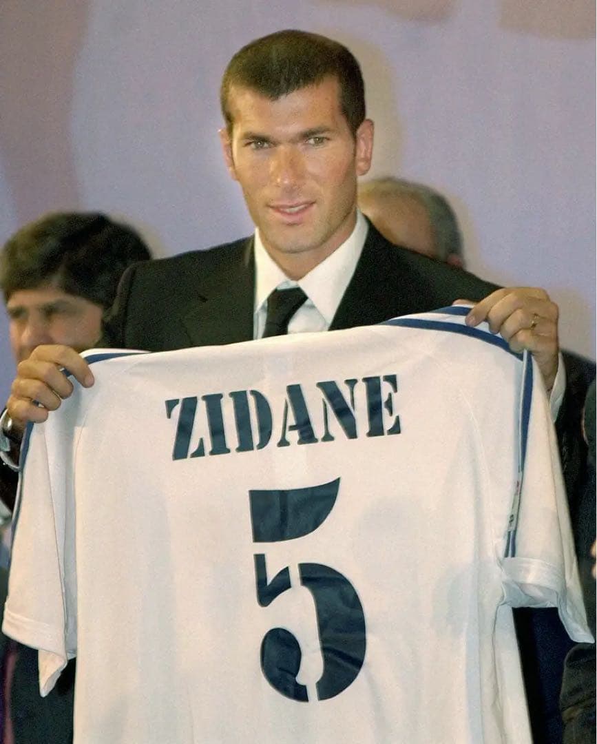 レアルマドリード ジダン adidas 100周年 01/02 ＣＬフルバッジ