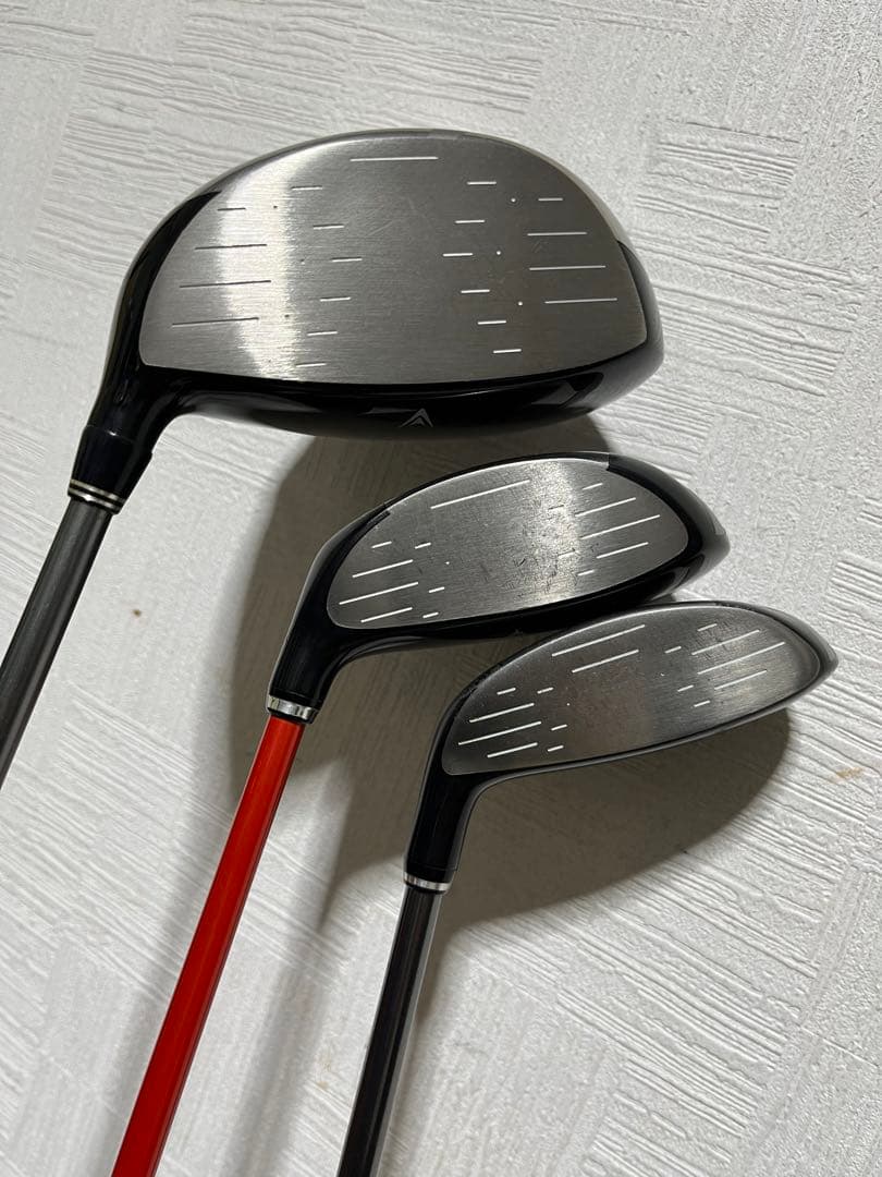 支給品！ぶっ飛び！XXIO7代目1W、6代目3W＆5U　ウッド3本セット　X