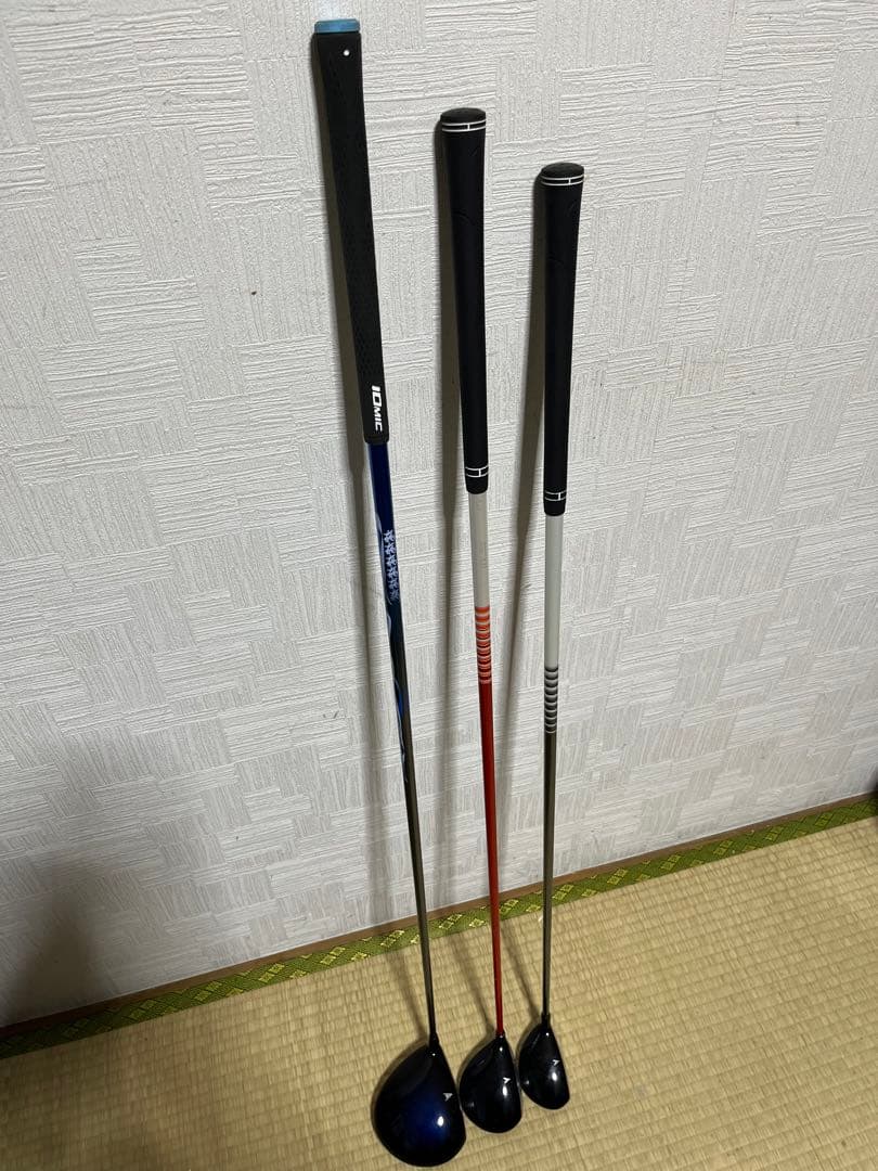支給品！ぶっ飛び！XXIO7代目1W、6代目3W＆5U　ウッド3本セット　X
